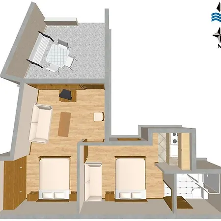 Stanici 2797a Apartamento